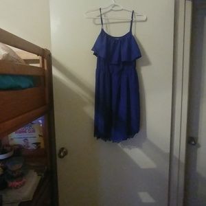 Blue dress